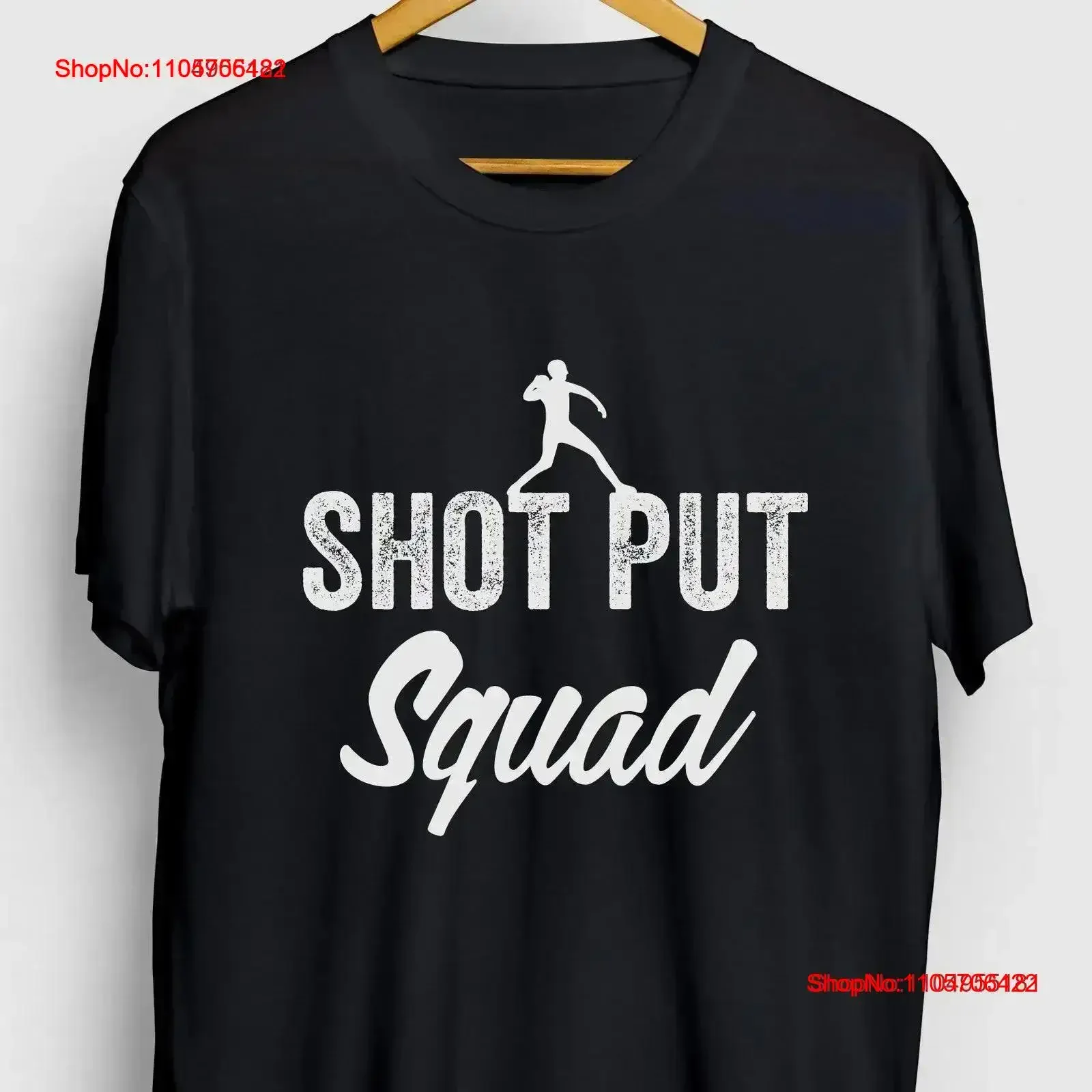 Shot Put Squad Funny Throwing T Shirt Athlete tee Youth vintage Washed Slightly Stretched Versatile Breathable fashion vintage