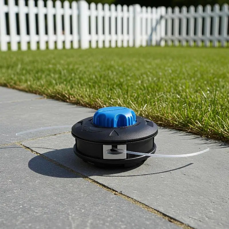 Universal String Trimmer Head Reinforced Construction Scratch Resistant for Patio Lawn Weeding Commercial Grass Pruning Projects
