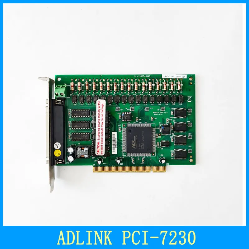 Kartu Akuisisi Data ADLINK PCI-7230, Model 51-12003-0A40, Kartu Akuisisi Data Asli Baru Asli, Pekerjaan Pengujian