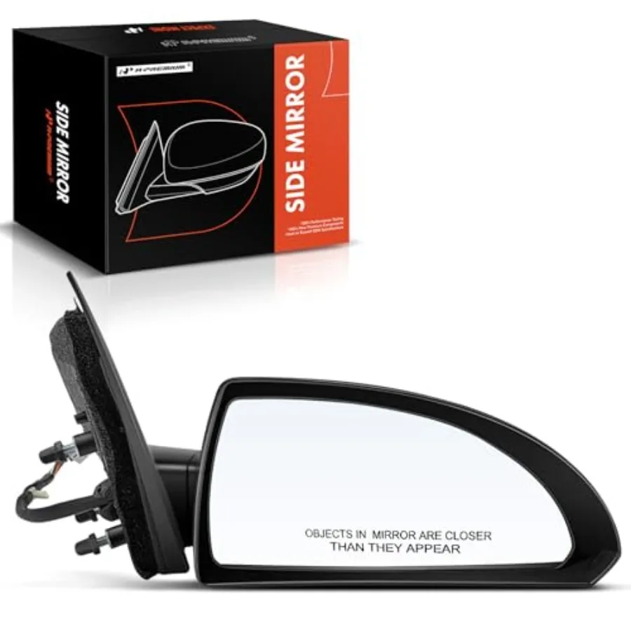 

Power Door Mirror - Compatible with Chevy Impala 2006-2013 Impala Limited 2014-2016 - Non-Heated Non-Folding Black - Outside Re
