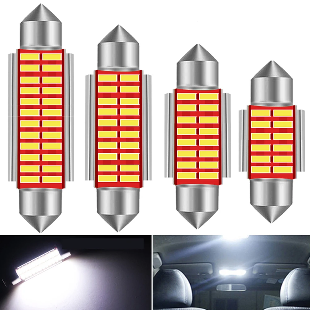 2Pcs C5W C10W 6411 …