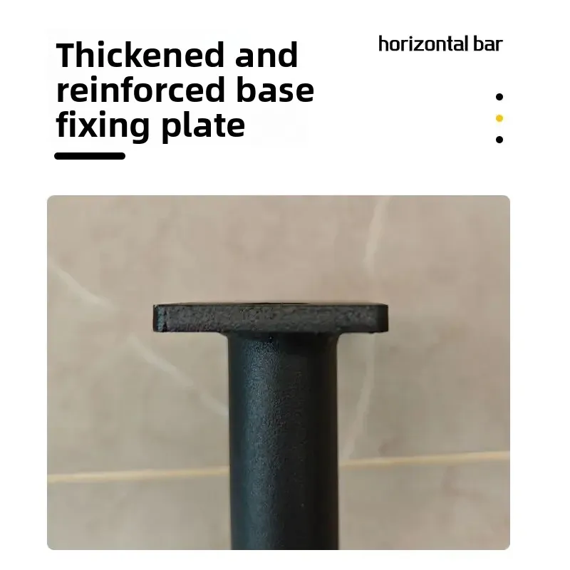 Household Horizontal Bars, Indoor and Outdoor Pull Up Fitness Equipment, Fixed Wall Door Mounted, Wall Mounted, Perforated