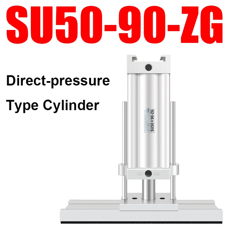 SU50X90ZG Hook Mount Direct Pressure Air Cylinder SU Series Pneumatic Cylinder For Woodworking Machine Replacement Part