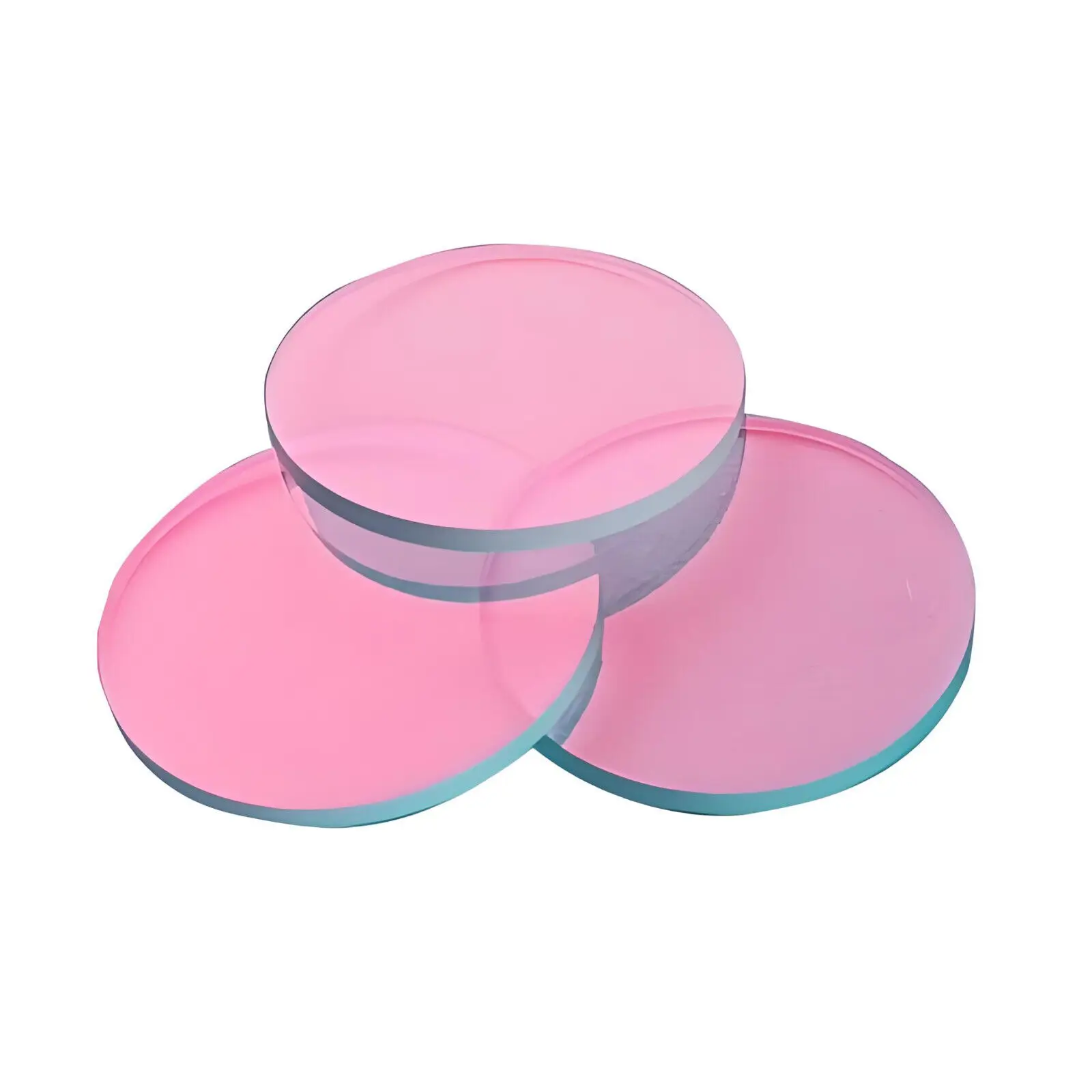 5Pcs 650nm IR Infrared Filter Narrow Bandpass Filter Lens Round Diameter 5.8-11mm