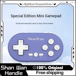 New Shanwan Lightweight Mini Wireless Bluetooth Collectible Game Controller Portable Multi Platform Wireless Connectivity