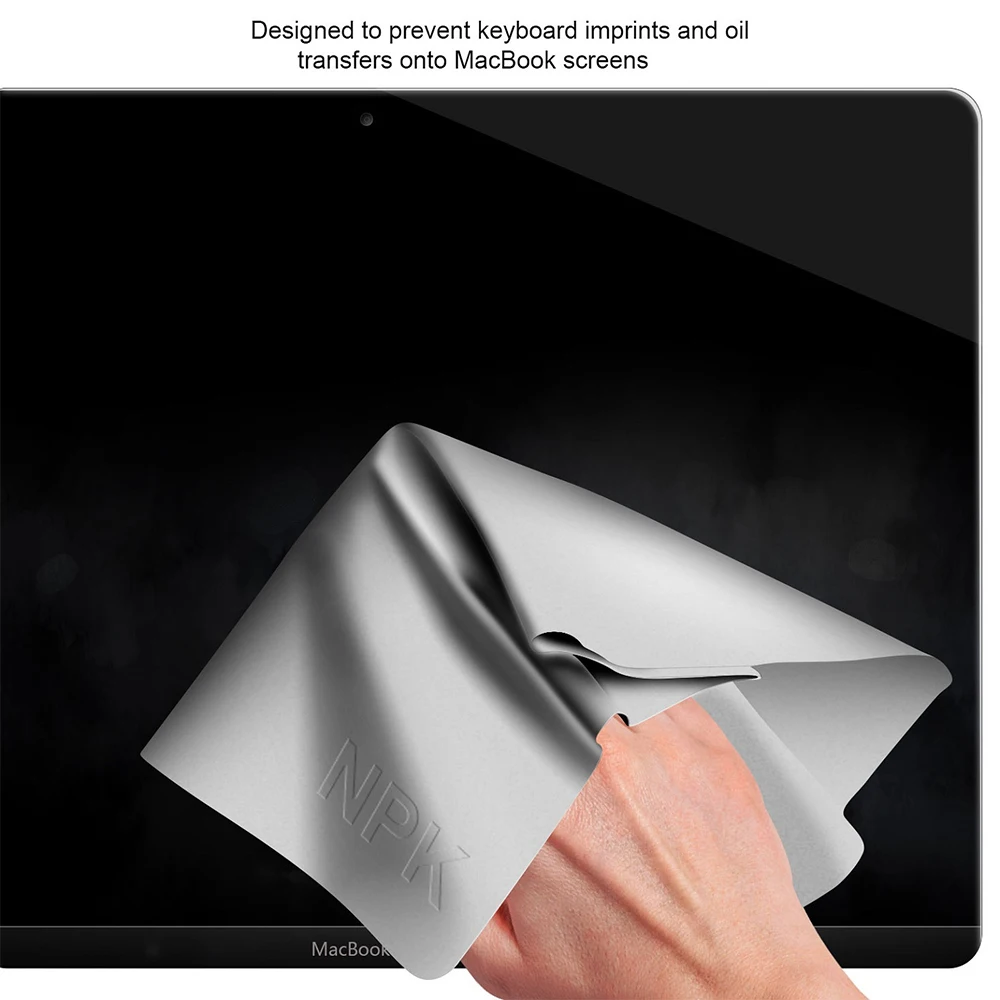Laptop Screen Cleaning Cloth Notebook Palm Keyboard Protective Blanket Cover For MacBook 13/15/16Inch Microfiber Dustproof Cloth