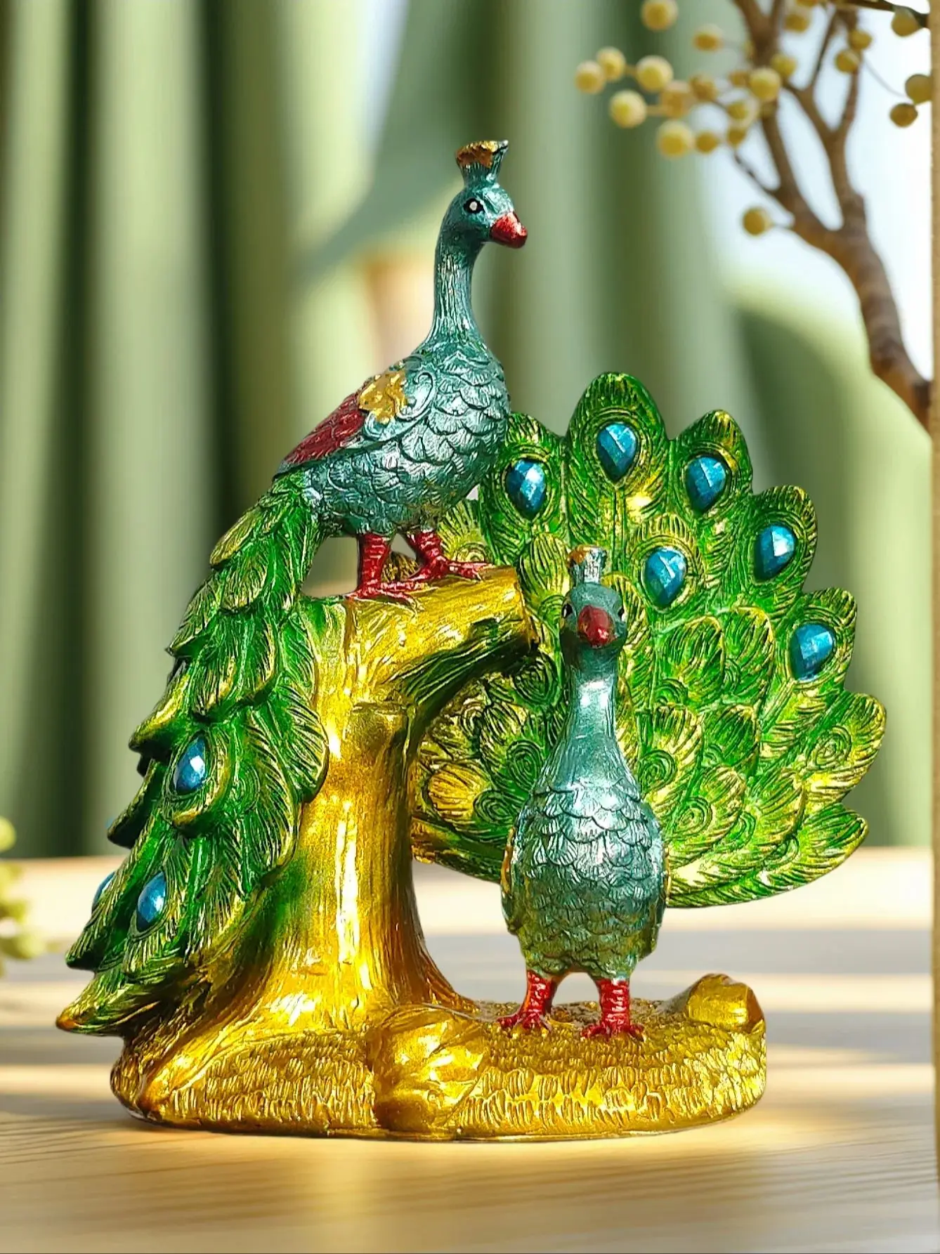 1 Resin Peacock Sta… - image