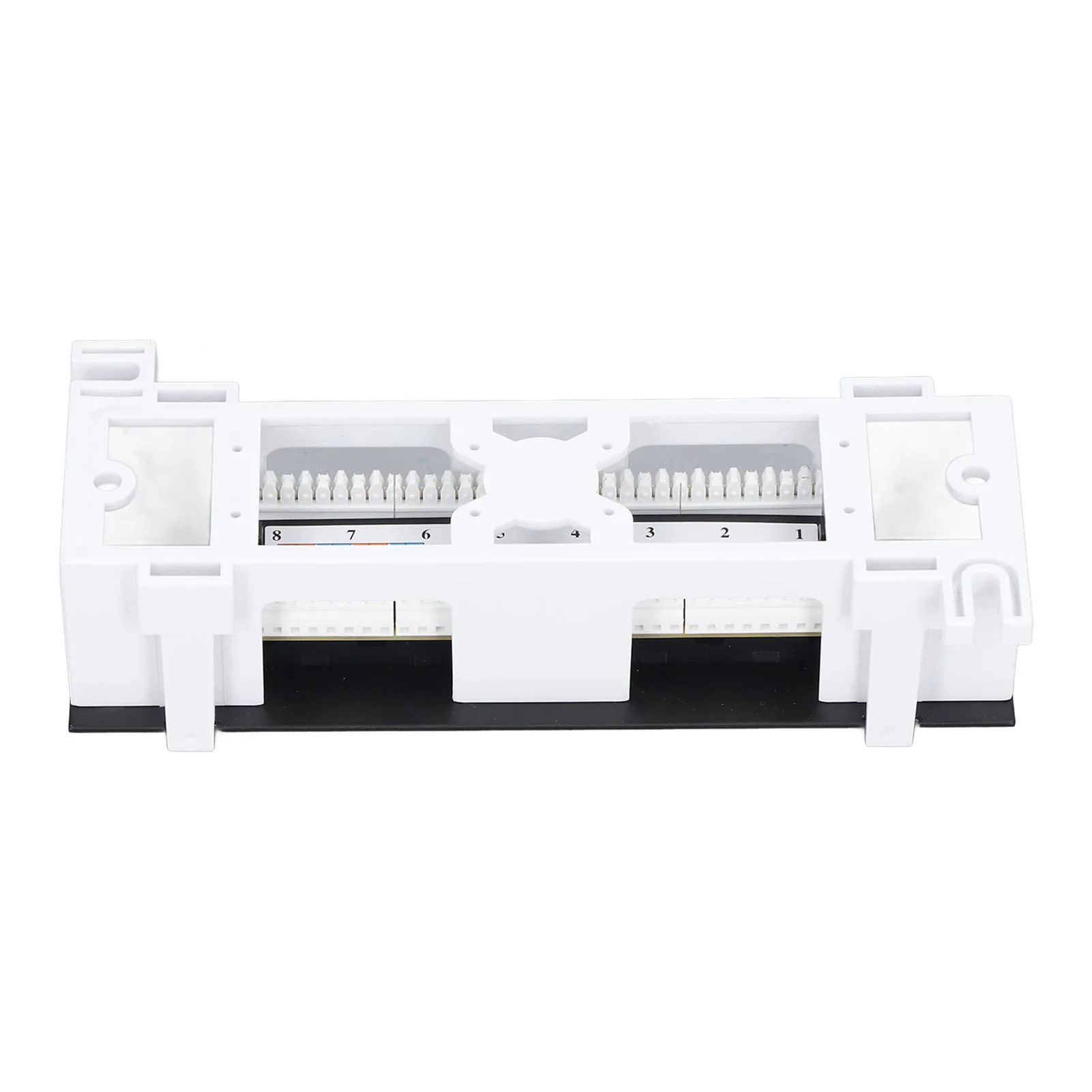 Wall Mounted Patch Panel 8 Ports CAT Patch Panel Network Cable Rackmount 568A/B RJ45 Installation Accessories Punch Panel