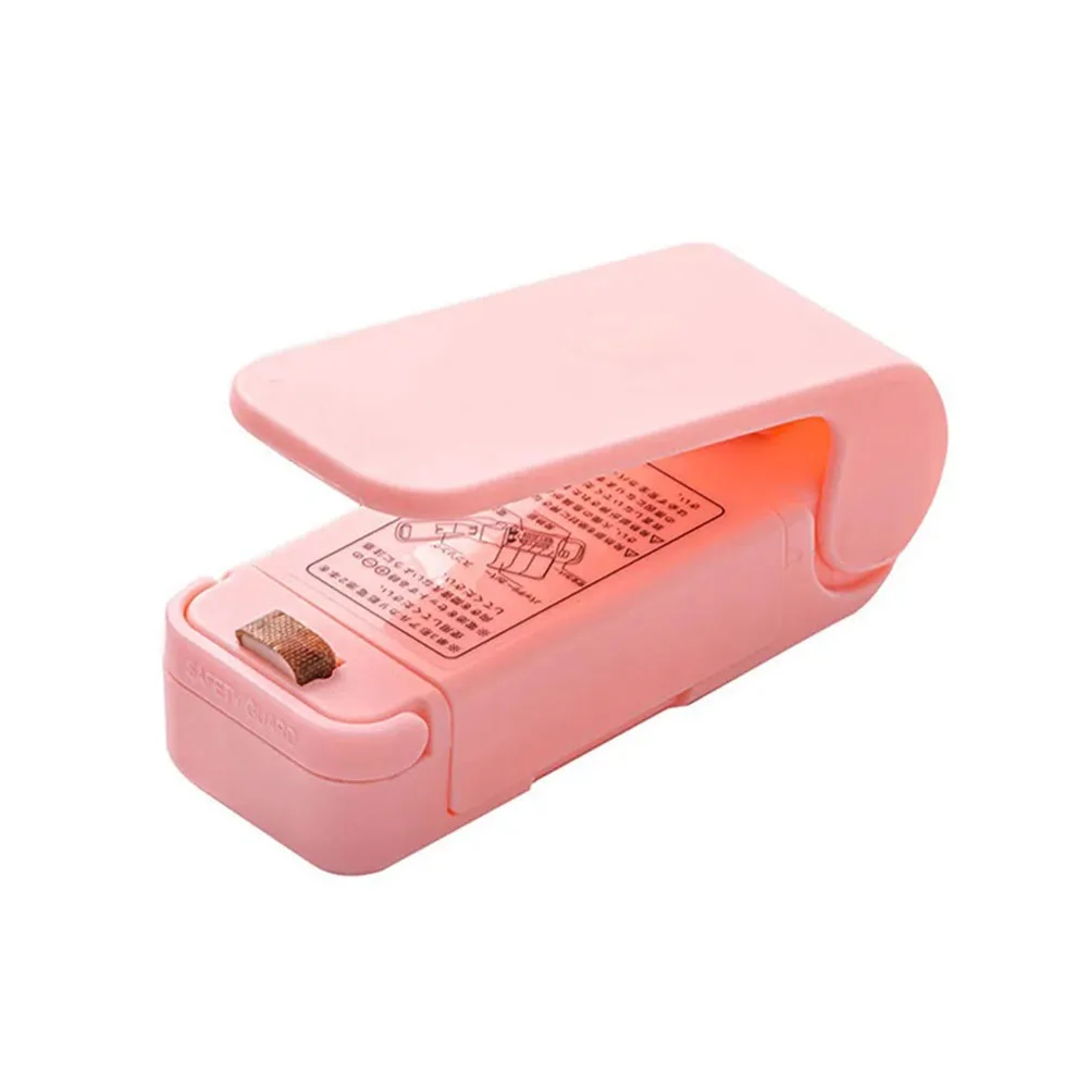 Plastic Bag Sealer for Household Kitchens with Fast Heating Element for Reliable Airtight Seals on Various Bags