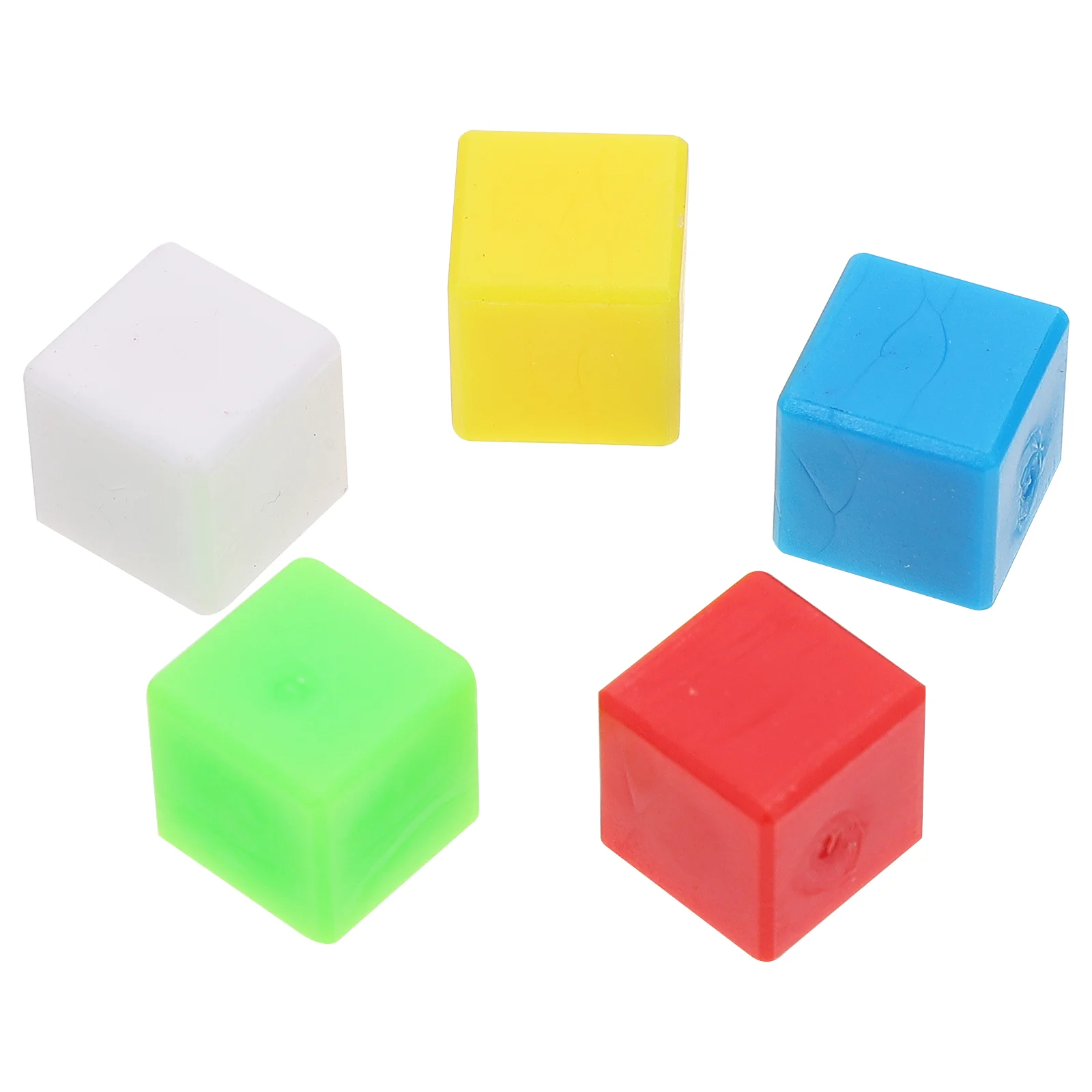 

200 Pcs Cube Building Blocks Geometry Plastic Craft Cubes Student Puzzle Toys Childrens