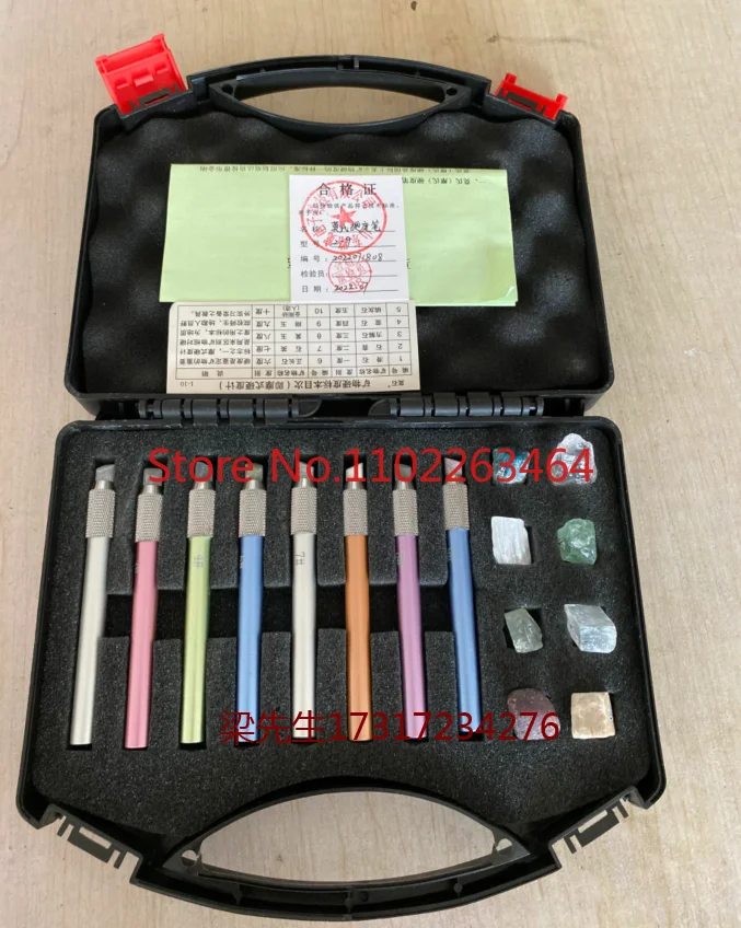 Morse hardness pen hardness tester hardness measurement ceramic tile floor glass gem emerald grade 2-9