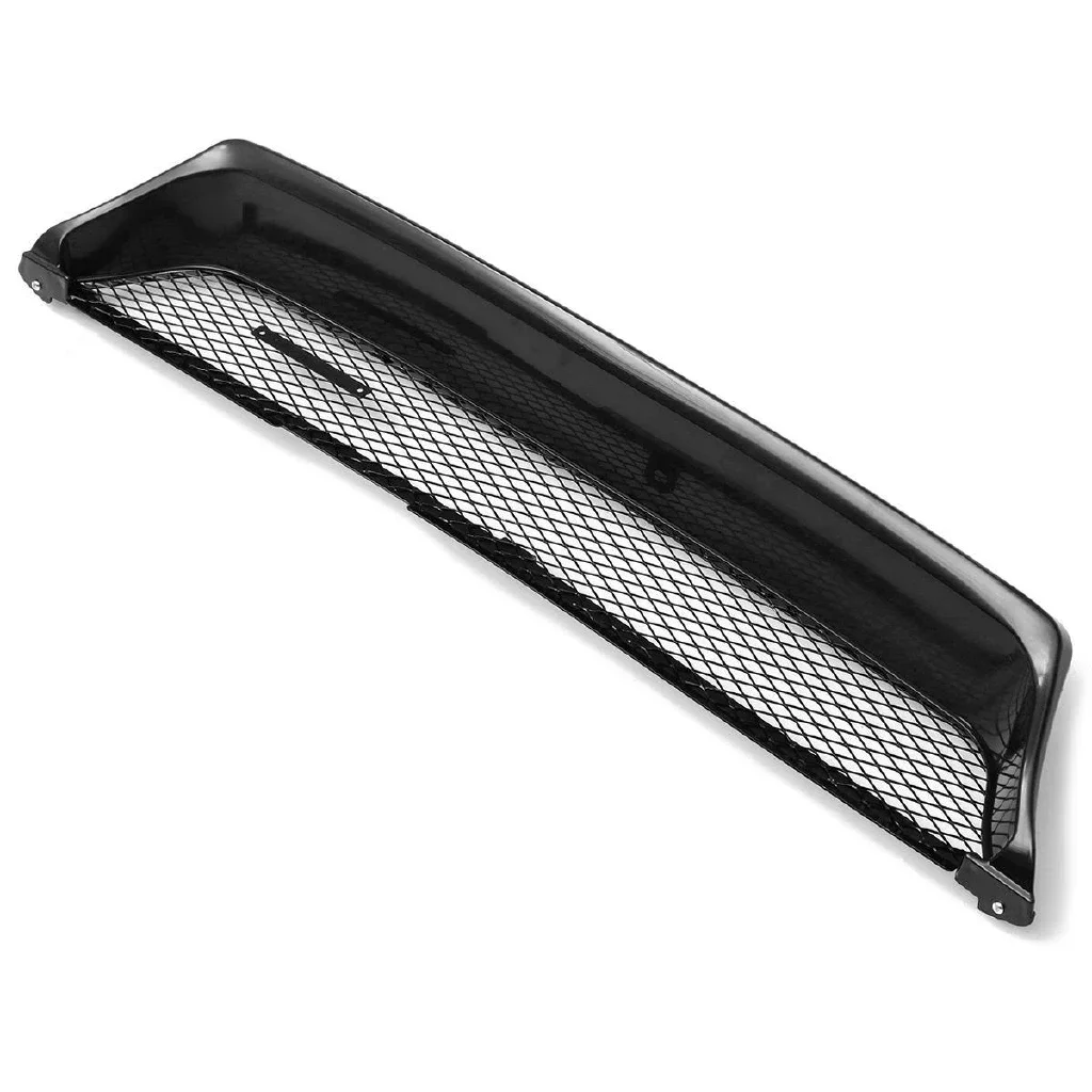 Car Front Grilles Bumper Grille Touring Wagon Style Racing Grill Glossy Black For Toyota Corolla AE101 1993-1997 Exterior Part