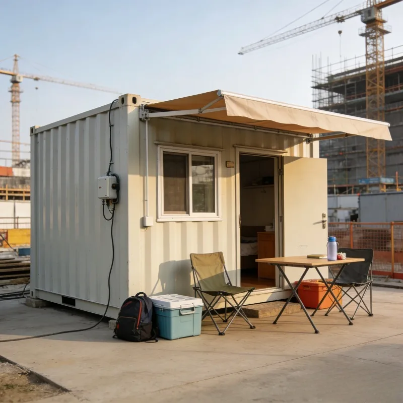 Manufactured Casas Prefabricadas Movable Steel Portable Mobile Modular Cabin Home Detachable Container House for Dormitory