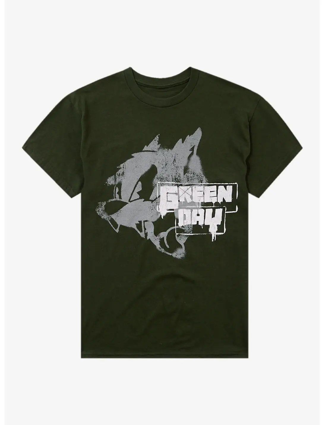 تي شيرت Green Day American Dream Is Killing Me Band جرافيك مطبوع للصيف والخريف والشتاء للرجال والنساء بأكمام قصيرة كاجوال