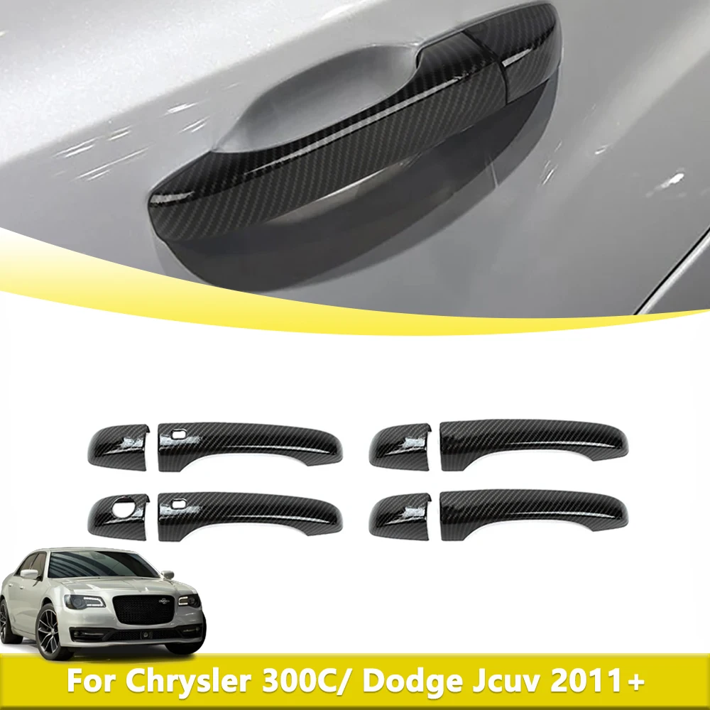 

Наружная дверная ручка, накладка, украшение для Chrysler 300C Dodge Journey 2011-2024, Стайлинг автомобиля, внешние аксессуары, модифицированные
