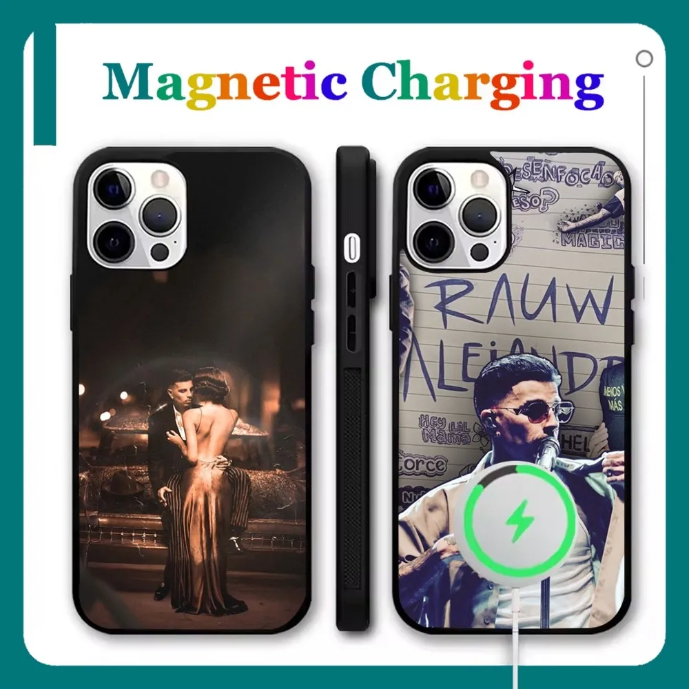 

Rauw Alejandro Cosa Nuestra Phone Case For iPhone 16,15,14,13,12,11,Pro,Max,Plus,Mini,SE New Magsafe Magnetic Wireless Charging