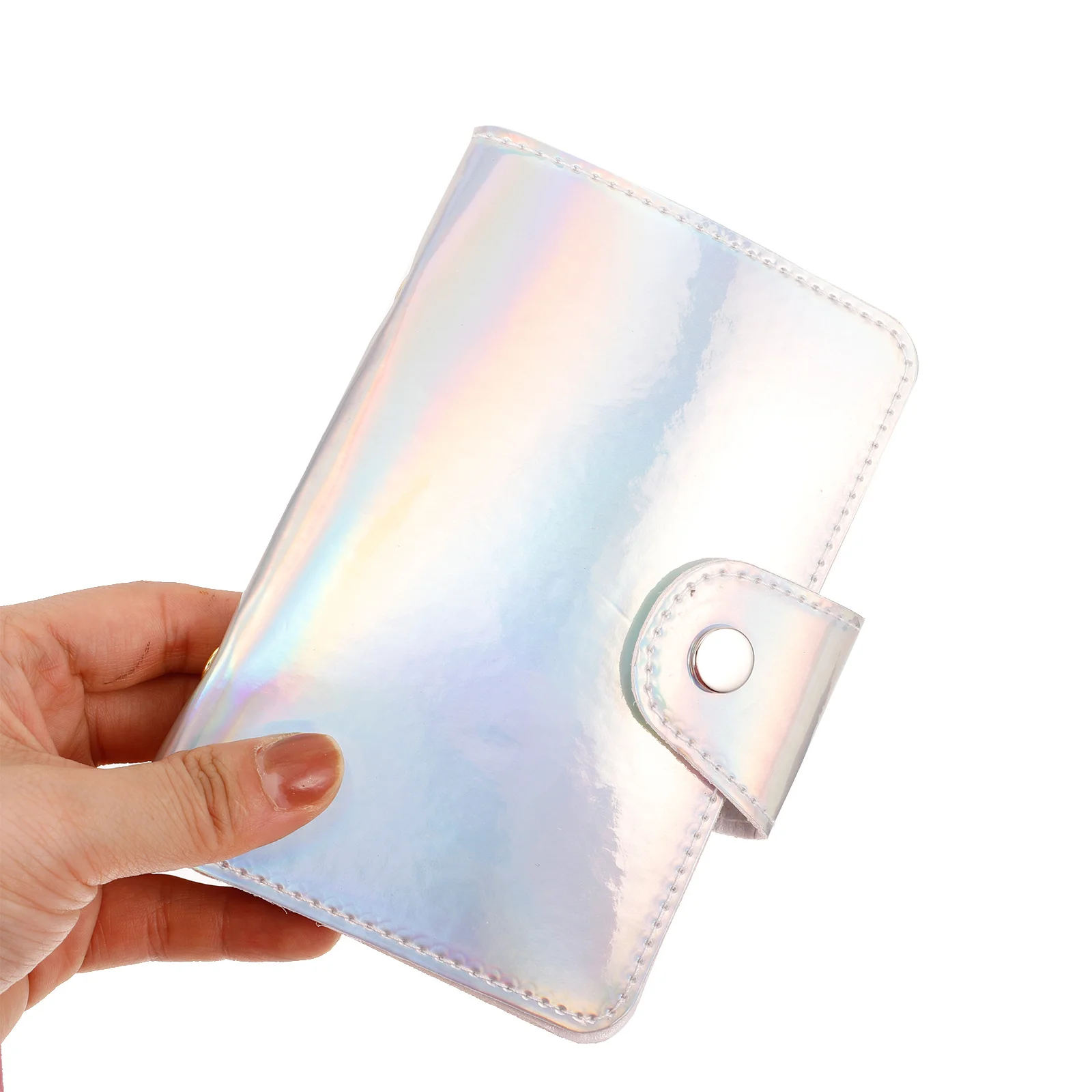 

Nail Art Template Case Snap Design Easy Open Close Stylish Portable Nail Stamping Plate Organizer Storage Bag Pouch