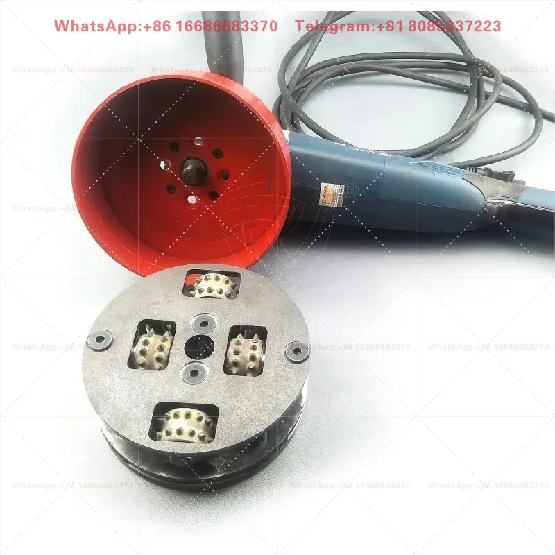 Stone Scratch Roller Wheel For Angle Grinder Stone Surface Texturing Concrete Marble Chisel Roller Grinding Tool