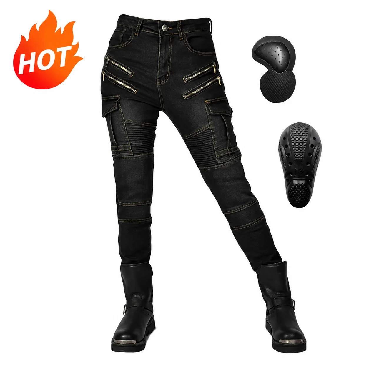pantalones-vaqueros-de-motocicleta-para-mujer-negros-de-mezclilla-con-doble-cremallera-pantalones-de-motociclista-cintura-alta-para-viajes-por-la-ciudad-uso-diario-al-aire-libre