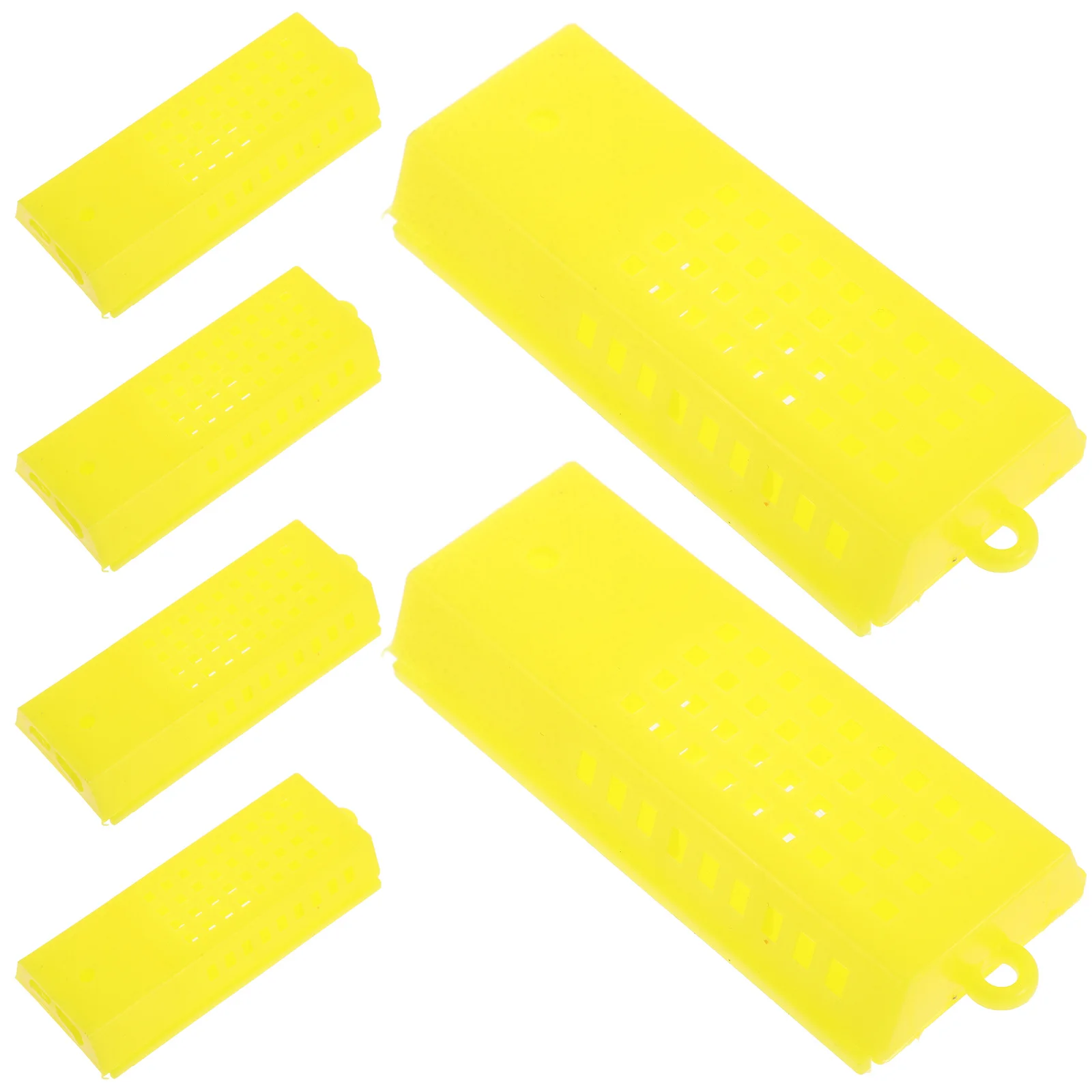 

10Pcs Protective Breeding Cages Plastic Durable Bee Isolation Cage Beekeeper Tool Kit Protector
