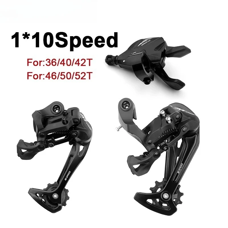 A7 10 Speed Groupset Rear Derailleur Trigger Shifter Front Derailleur for MTB Bike Parts