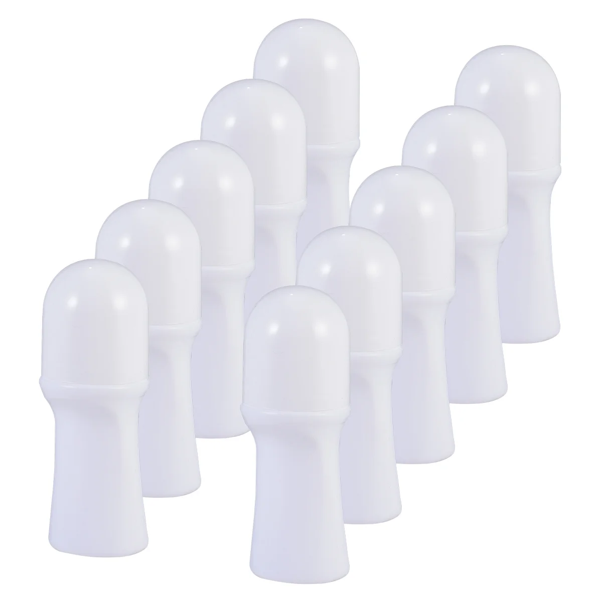 10 szt. Butelek z aplikatorem roll-on 30 ml na olejki eteryczne, przenośne, wielokrotnego użytku, puste plastikowe pojemniki podróżne do pielęgnacji skóry