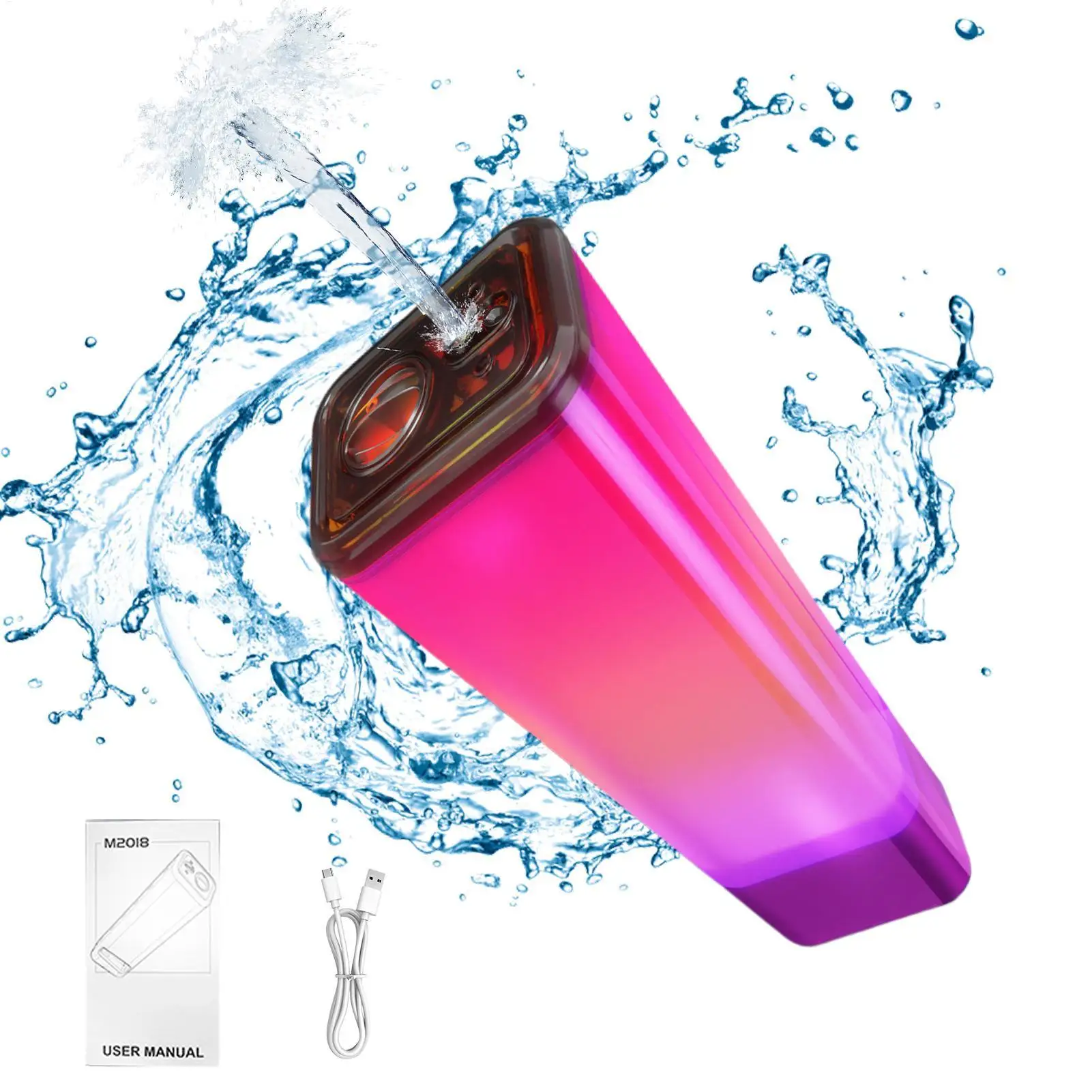 

Water Soakers For Kids Pool Soaker Game With Light And Sound Water Toys For Outdoor Backyard Beach Lake Park Camping Picnic