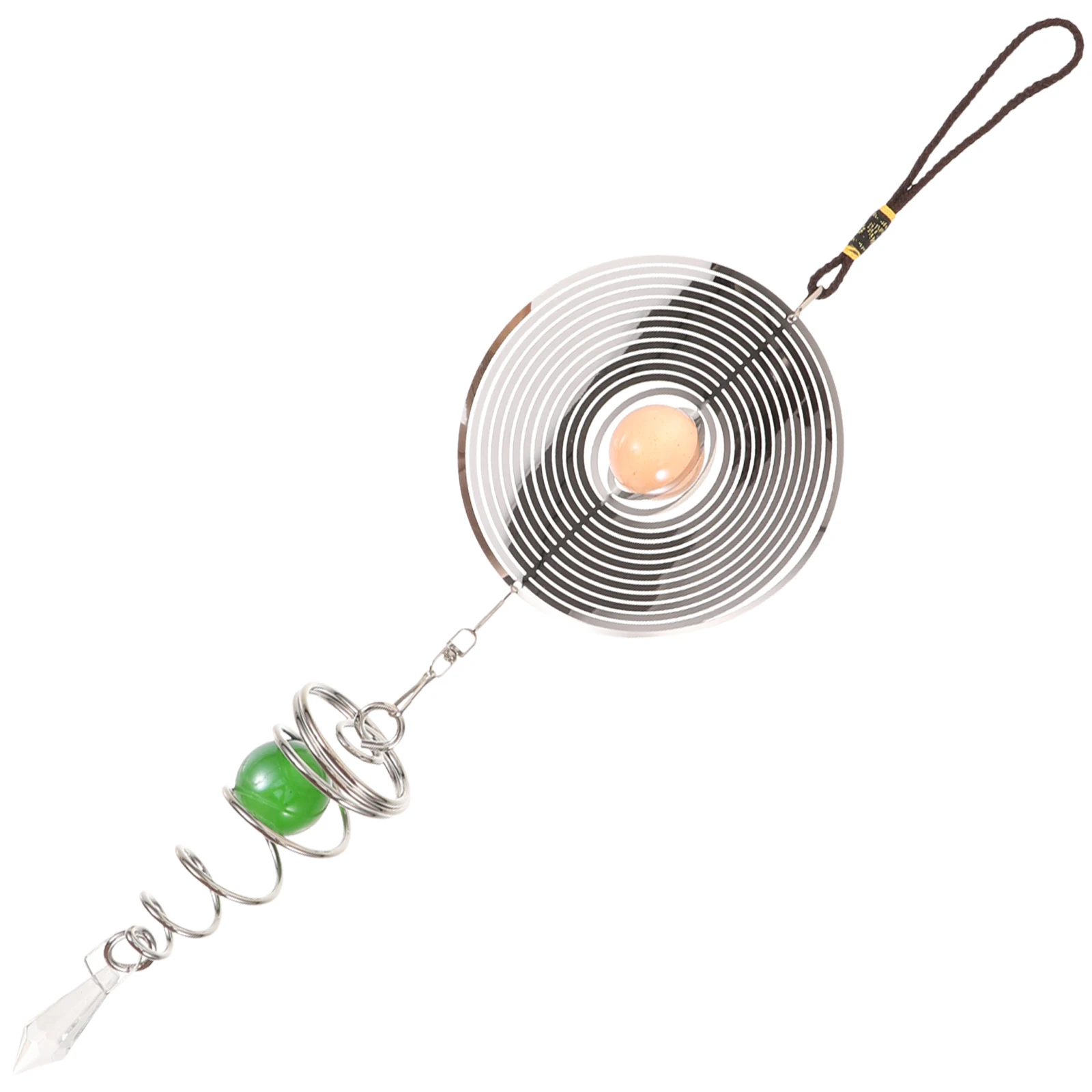 

3D Metal Chime Hollow Sheet Steel DIY Retro Wall Hanging Garden Ornament Fengshui Fengshui Hanging Pendant Home Decoration