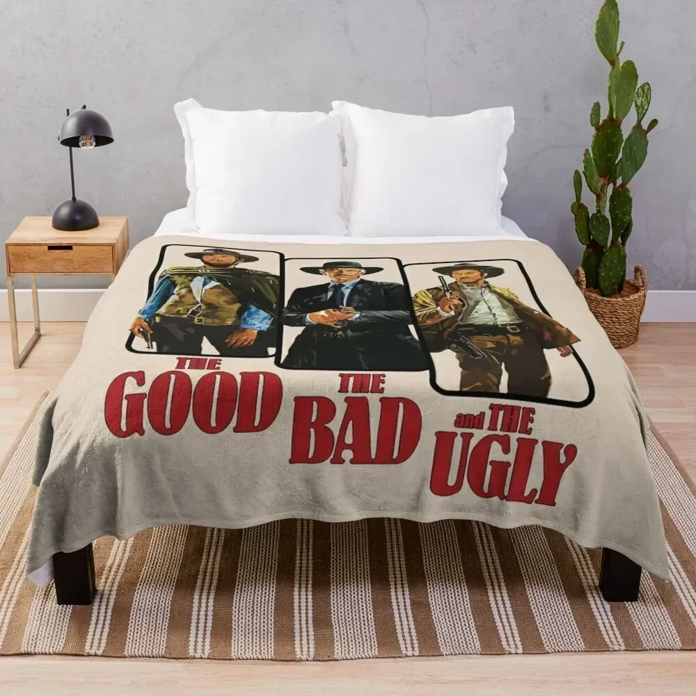 

The Good The Bad and The Ugly Poster Graphic Throw Blanket Stuffeds Thin Blankets Sofas Of Decoration Summer Beddings Blankets