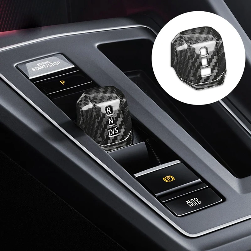 Parti di modifica dell'auto decalcomania della manopola del cambio per Volkswagen VW Golf 8 MK8 2021-2023 sostituzione del coperchio della manopola del cambio