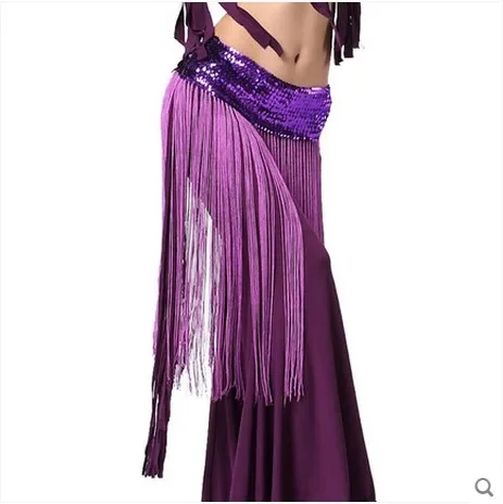 New style Belly dance costumes sequins tassel  belly dance hip scarf for women belly dancing belts