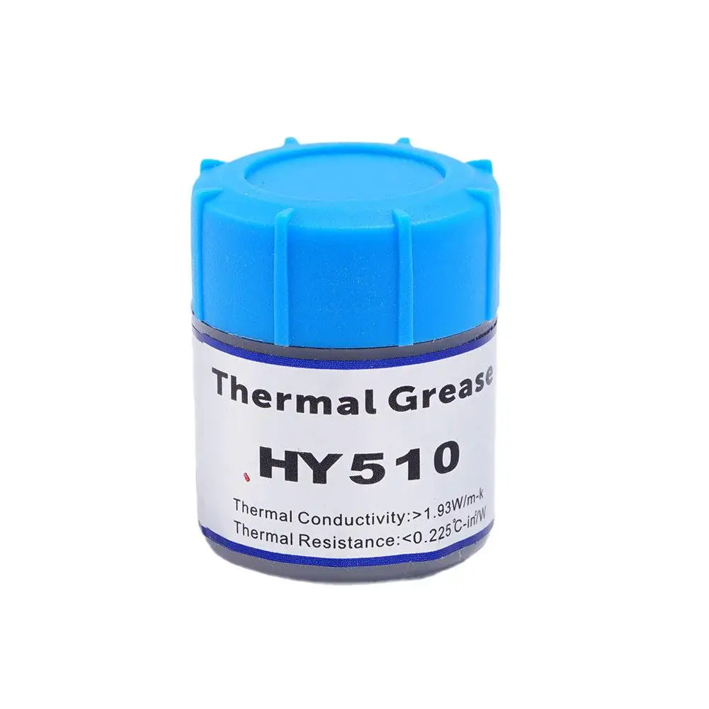 15g HY510 HY610 HY710 Pasta Termica Al Silicone Grasso Per Trasferimento di Calore Dissipatore di Calore CPU GPU Chipset Notebook PC Crema Di