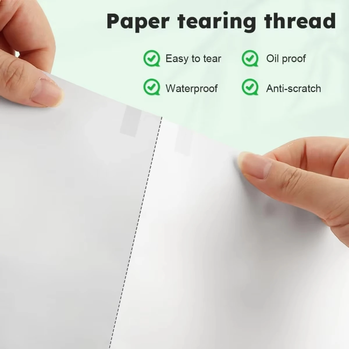 Portable A4 Thermal Paper Roll: Quick-Dry, High Resolution Clear Printing for Label Makers and Office Printers, Fast Shipping