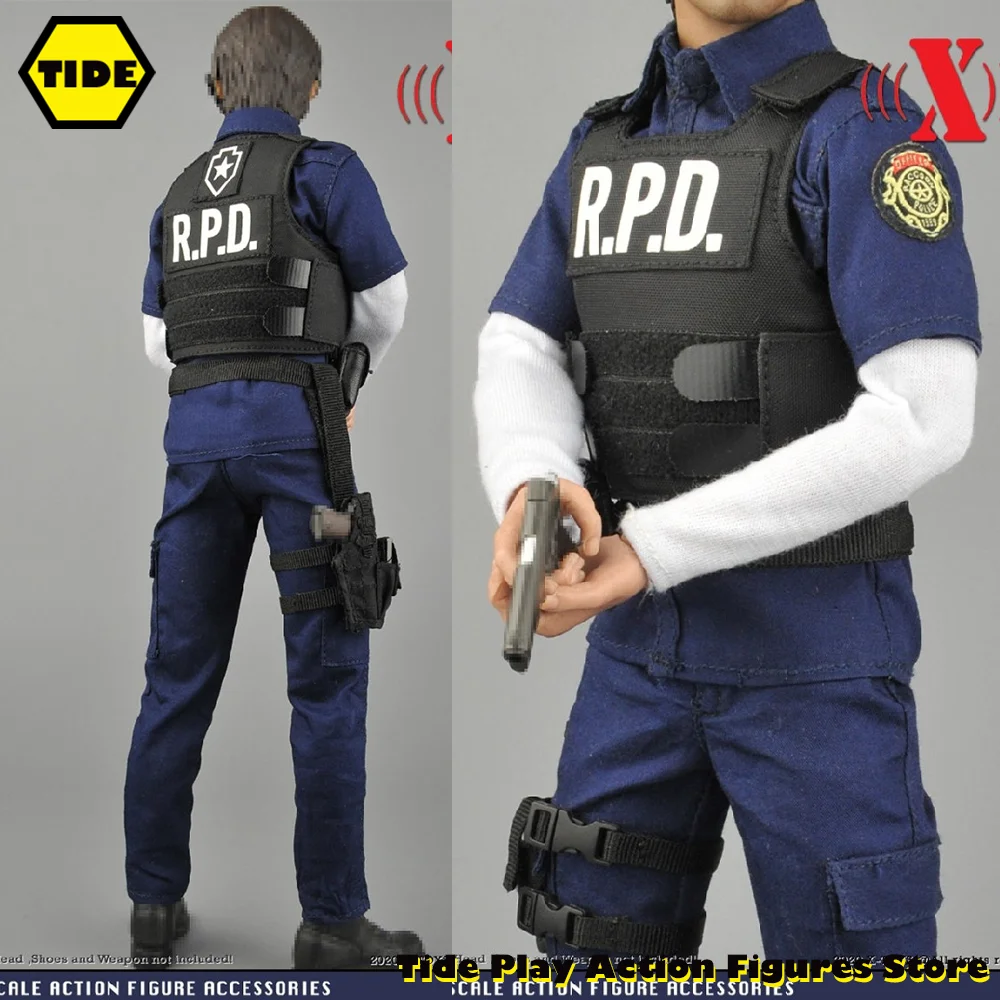 X-TOYS X-024 1/6 Scale Male Soldier RPD Patrol Police Clothes