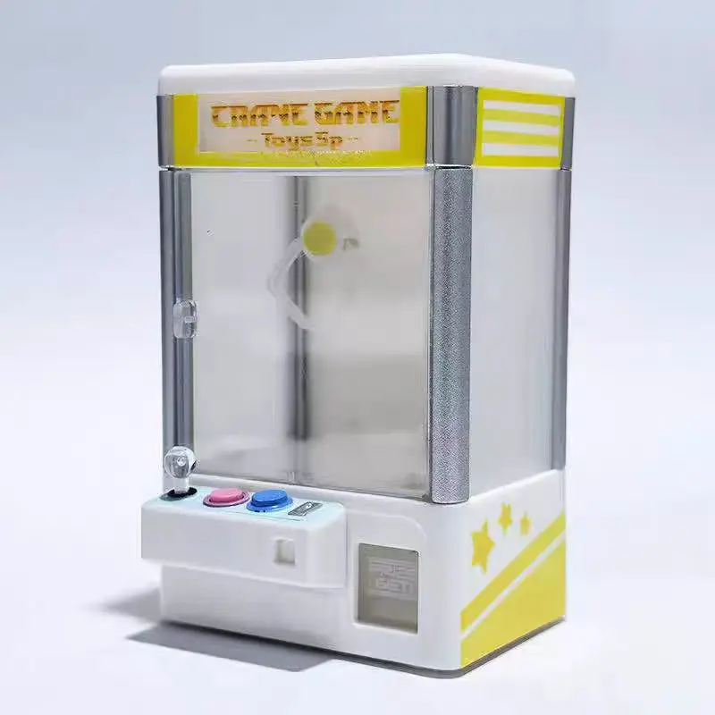 Genuine Action Figure 1 Mini Doll Machine Model Display Stand Gacha Miniature Scene