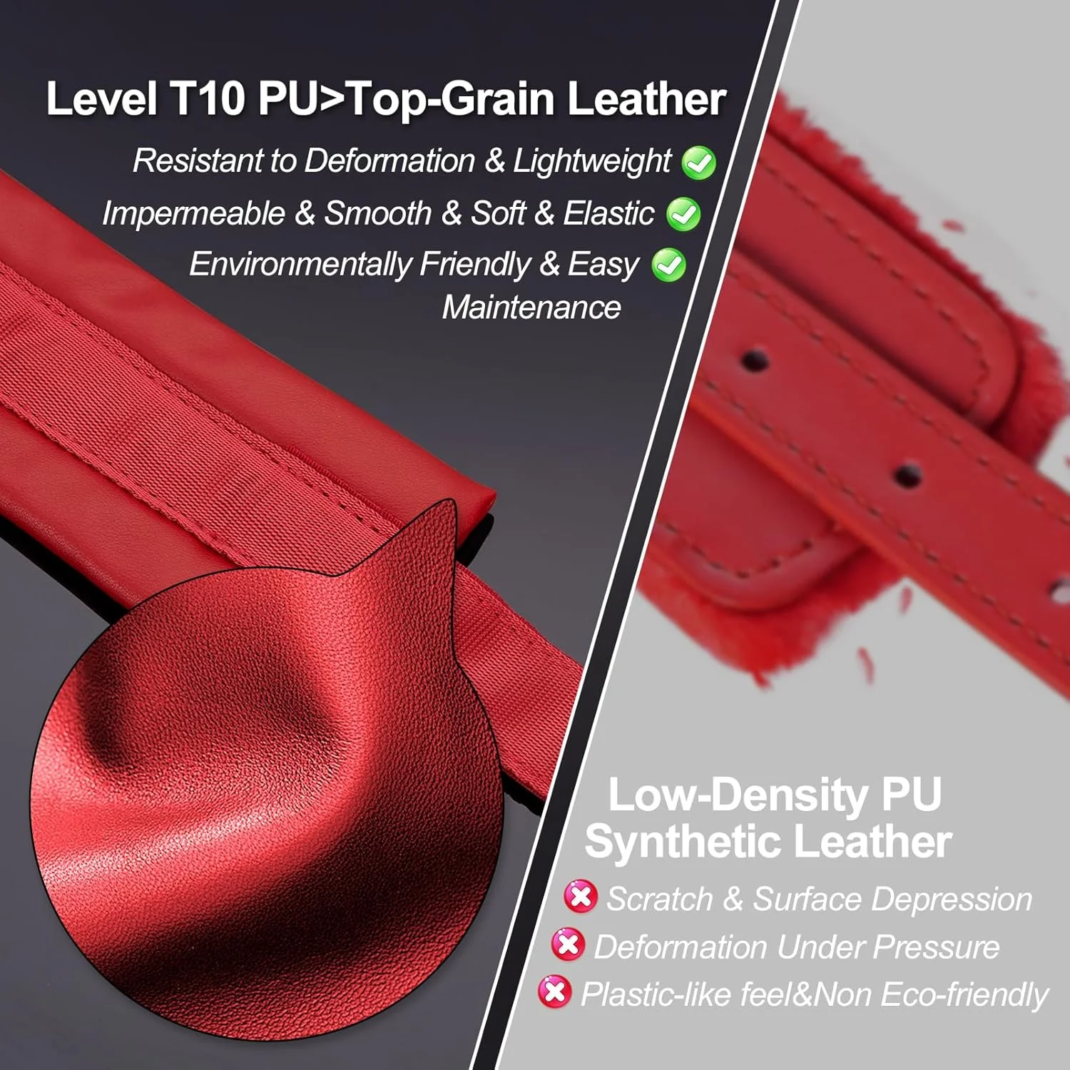 أصفاد جلدية ناعمة قابلة للتعديل للأزواج ، لعبة SM ، أصفاد الكاحل ، مجموعات ألعاب جنسية للضبط ، ألعاب للبالغين #2