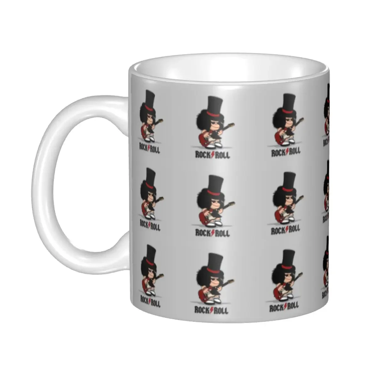 Cute Mafalda Coffee Mugs DIY Customized Argentine Cartoon Quino Comic Ceramic Milk Tea Mug