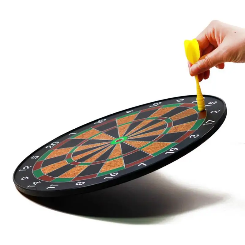 Magnetic Dart Board Set Safe To Use Protective Easy Hanging Dart Board Set Parent-child Game Accessories With 6 Magnetic Dart