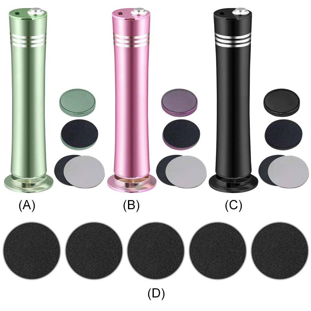 

Электрическая электронная пилка-шлифователь для ног, профессиональный алюминиевый прибор для удаления огрубевшей кожи и мозолей