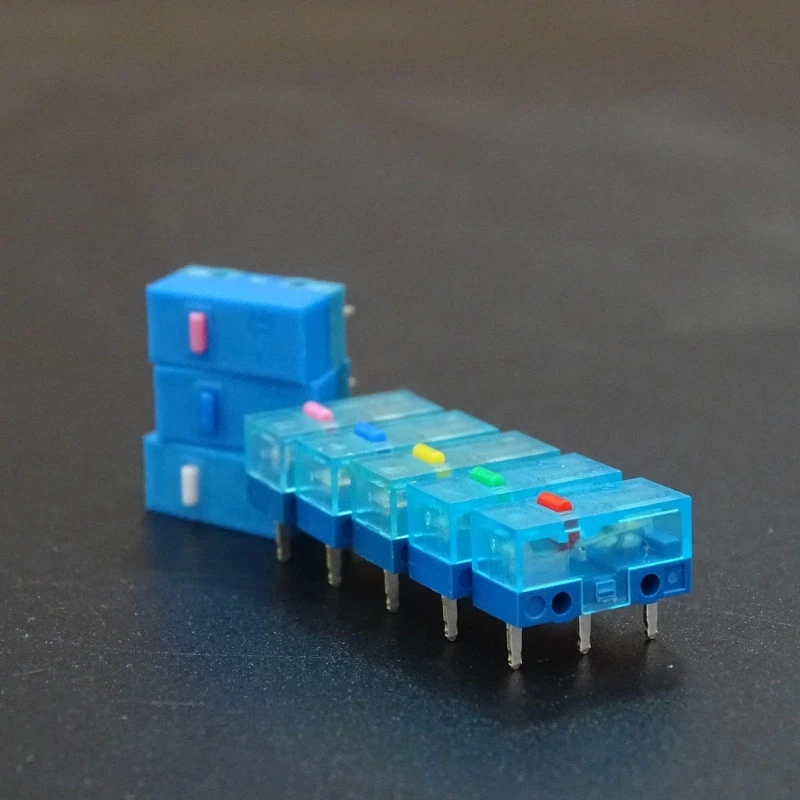 4Pcs Original HUANO Mouse Micro Switch Micro Button Mouse Microswitch 80 60 30 50 70Million Click Life 3 Pin 70g 0.74N