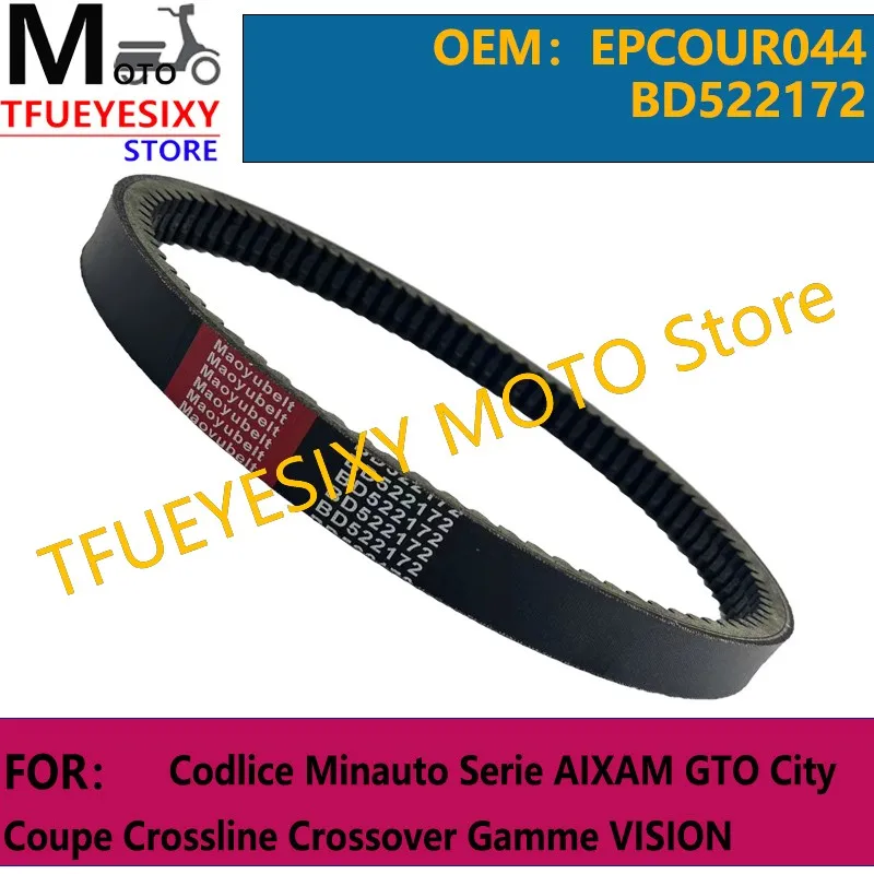 TFUEYESIXY Drive Belt 844x31For Codlice EPCOUR044 BD522172 Minauto Serie AIXAM GTO City Coupe Crossline Crossover Gamme VISION