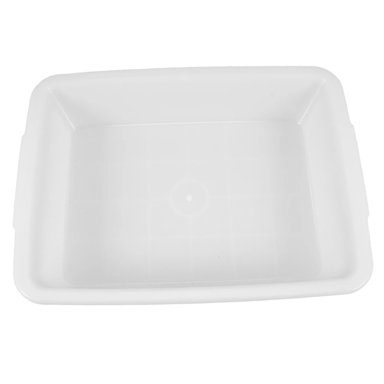 

2pcs Rectangular Plastic Laboratory Tray Lab Storage Organizer Chemical Reagent Tray Leakproof Multiple Sizes