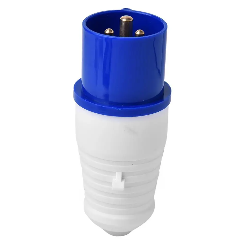 IP44 Rated Industrial Plug 16A 32A Insulated Socket Waterproof Connector Heavy Duty Wall Mounted Power Connector Outdoor Use