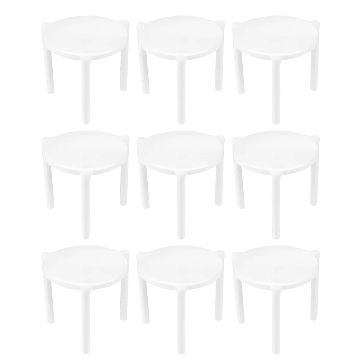 

100Pcs Pizza Saver Stand White Plastic Tripod Stack Fixing Rack Pizza Box Holder Kitchen Baking Accessories Delivery Adhesion