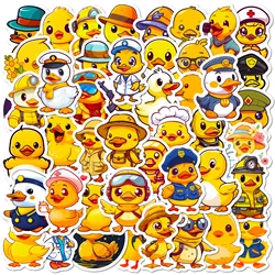 10/25/50pcs Cute Little Duck Cartoon Stickers for DIY Kids Scrapbooking Stationery Water Bottle Phone Laptop Guitar Decal