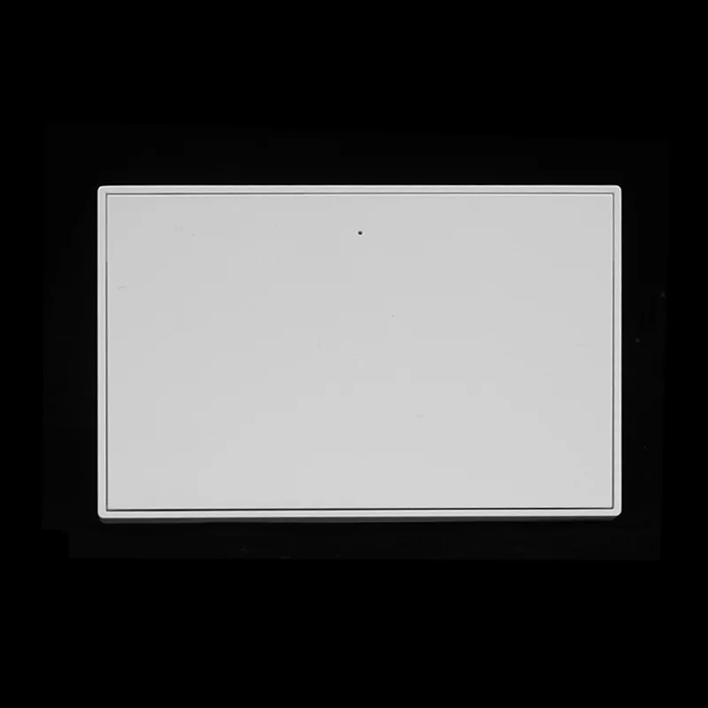 Tuya ZigBee Smart Switch Panel: 118 Type, Single Fire/Neutral Wire, US Standard, White Touch Control