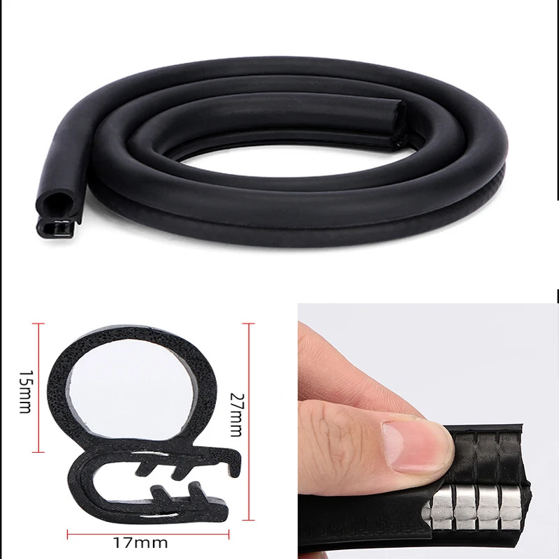 Front Rear Side Sliding Door Bonnet Rubber Body Seal Weatherstrir Kit For Mercedes Benz Volkswagen Auto Seal Trunk Engine Door