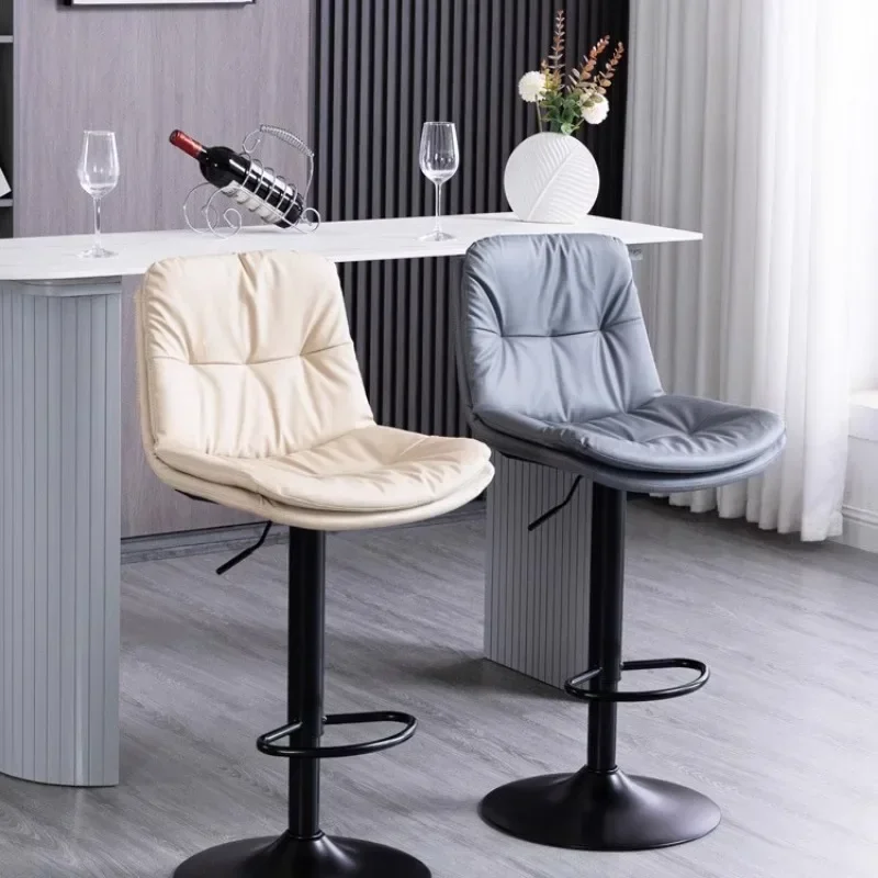 Counter Stool High Kitchen Bar Floor Chair Luxury Furniture Chaise Design Dining Chairs Banks Home Modern Taburete Alto Makeup