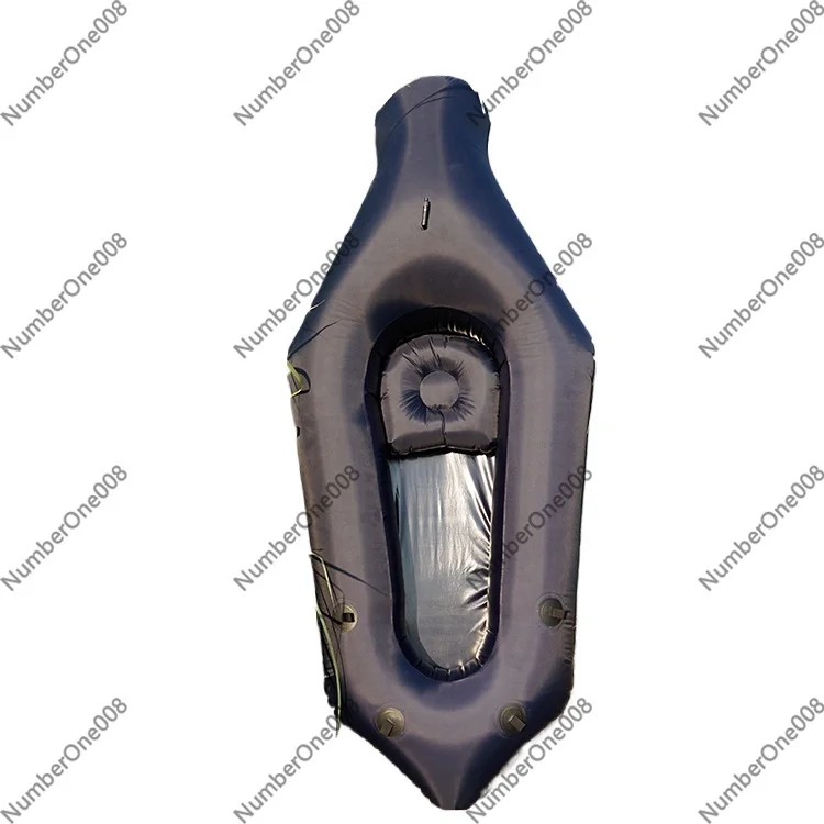 OEM Ultralight TPU Packraft, Eco Friendly Inflatable Pack Raft with Roll Top Closure, Small Package 1.5kg for Backpacking