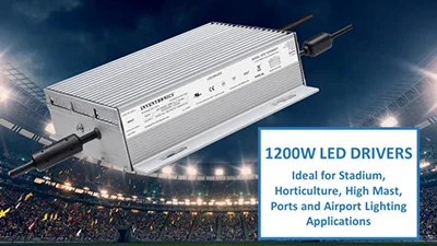 220V 입력 800W 900W 1000W 1000 1200 와트, IP67 방수 전원 공급 장치, Invtronics 1200 W LED 드라이버